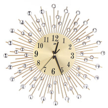 3D Wall Clock Diamonds Decorative Clock Wall Clock Living Room Decor Quiet Quartz Clocks Modern Minimalist Clocks